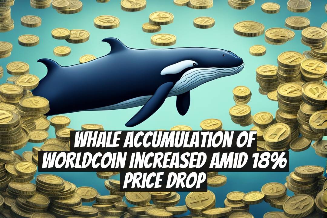 Whale Accumulation of Worldcoin Increased Amid 18% Price Drop
