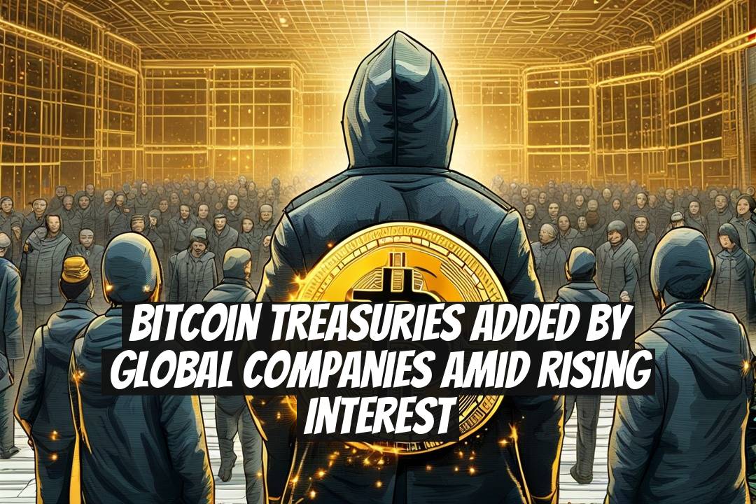 Bitcoin Treasuries Added by Global Companies Amid Rising Interest