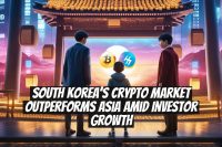 South Korea’s Crypto Market Outperforms Asia Amid Investor Growth