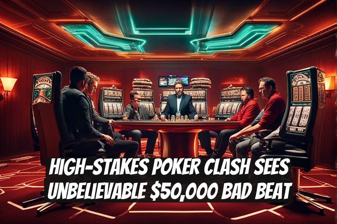 High-Stakes Poker Clash Sees Unbelievable $50,000 Bad Beat