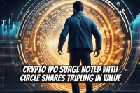 Crypto IPO Surge Noted with Circle Shares Tripling in Value