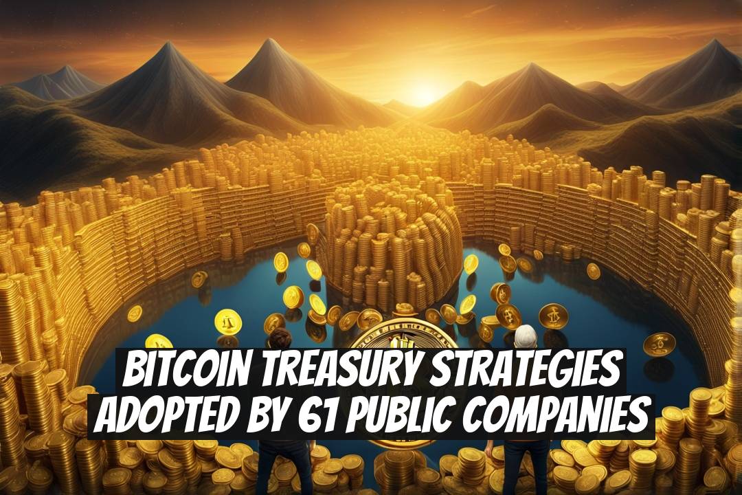 Bitcoin Treasury Strategies Adopted by 61 Public Companies