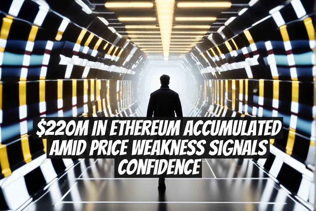 $220M in Ethereum Accumulated Amid Price Weakness Signals Confidence
