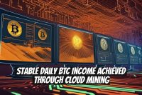 Stable Daily BTC Income Achieved Through Cloud Mining