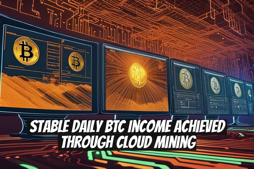 Stable Daily BTC Income Achieved Through Cloud Mining