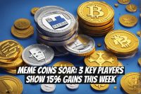 Meme Coins Soar: 3 Key Players Show 15% Gains This Week