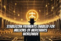 Stablecoin Payments Enabled for Millions of Merchants Worldwide