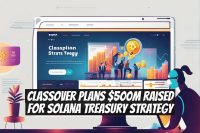 Classover Plans $500M Raised for Solana Treasury Strategy