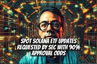 Spot Solana ETF Updates Requested by SEC with 90% Approval Odds