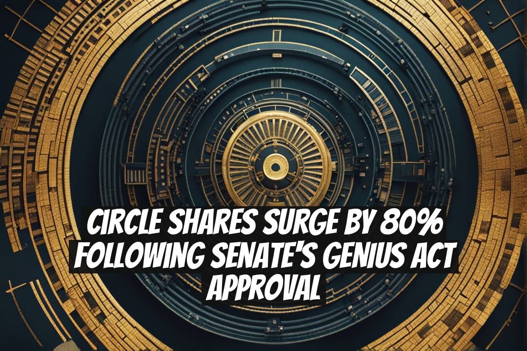 Circle Shares Surge by 80% Following Senate's GENIUS Act Approval