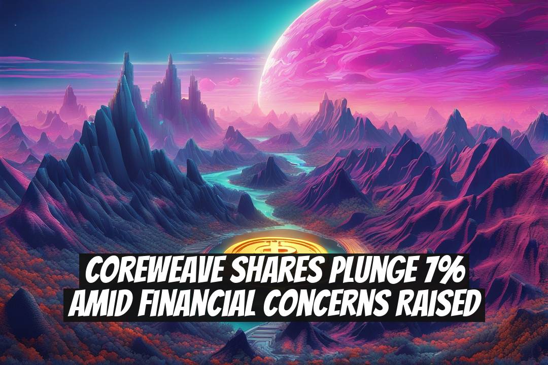 CoreWeave Shares Plunge 7% Amid Financial Concerns Raised