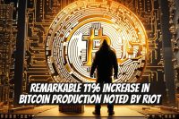 Remarkable 11% Increase in Bitcoin Production Noted by Riot