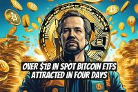 Over $1B in Spot Bitcoin ETFs Attracted in Four Days