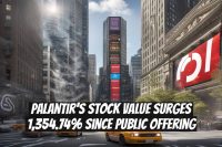 Palantir's Stock Value Surges 1,354.74% Since Public Offering