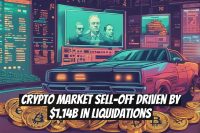 Crypto Market Sell-Off Driven by $1.14B in Liquidations