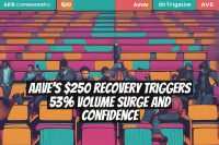 Aave's $250 Recovery Triggers 53% Volume Surge and Confidence