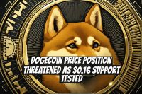 Dogecoin Price Position Threatened as $0.16 Support Tested