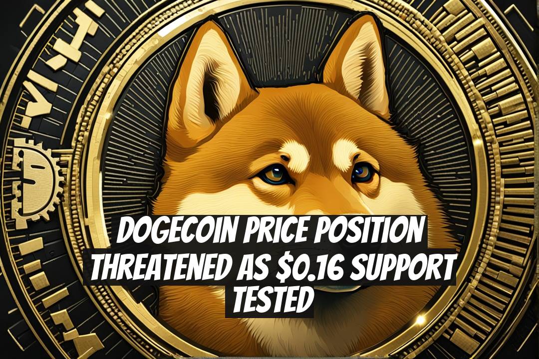 Dogecoin Price Position Threatened as $0.16 Support Tested