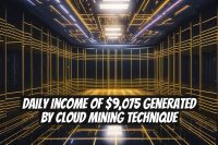 Daily Income of $9,075 Generated by Cloud Mining Technique