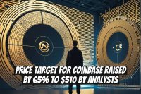 Price Target for Coinbase Raised by 65% to $510 by Analysts