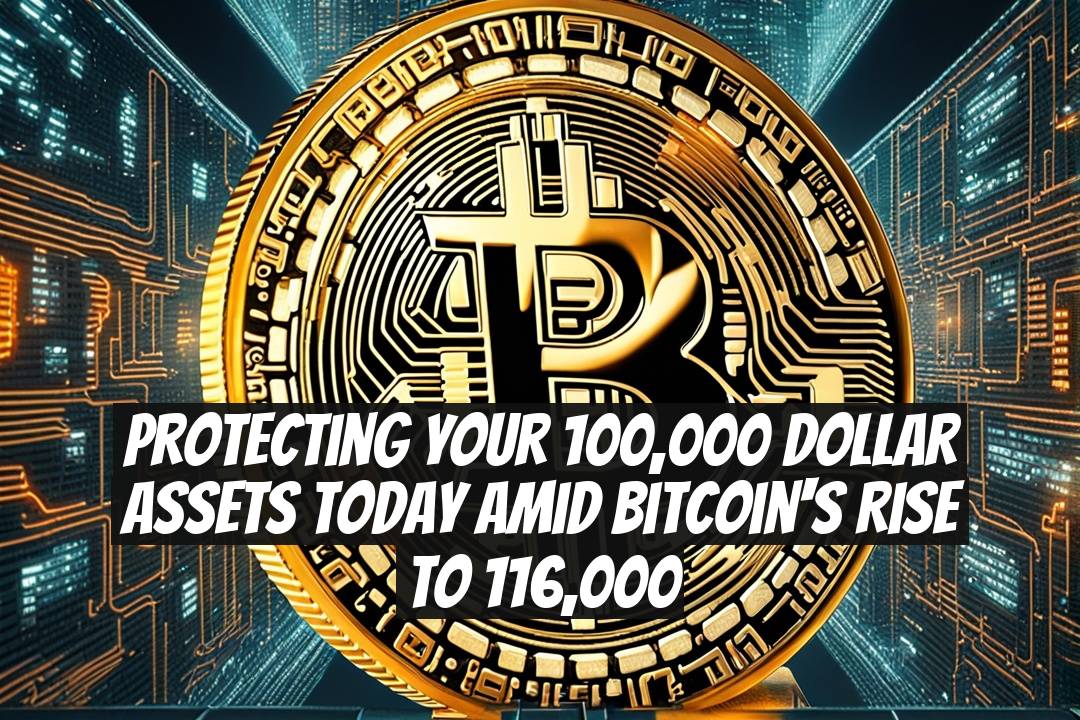 Protecting Your 100,000 Dollar Assets Today Amid Bitcoin's Rise to 116,000