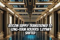 Bitcoin Supply Transitioned to Long-Term Holders: 1.019M Shifted