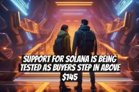 Support for Solana is being tested as buyers step in above $145