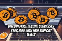 Bitcoin Price Decline Surpasses $106,800 with New Support Levels
