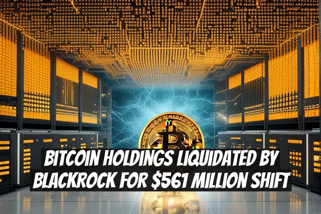 Bitcoin Holdings Liquidated by BlackRock for $561 Million Shift