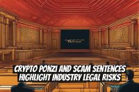 Crypto Ponzi and Scam Sentences Highlight Industry Legal Risks