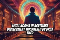 Legal Norms in Software Development Threatened by Brief Filed