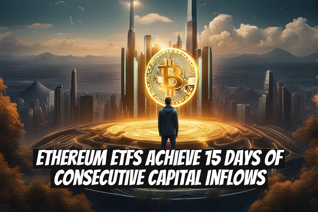 Ethereum ETFs Achieve 15 Days of Consecutive Capital Inflows