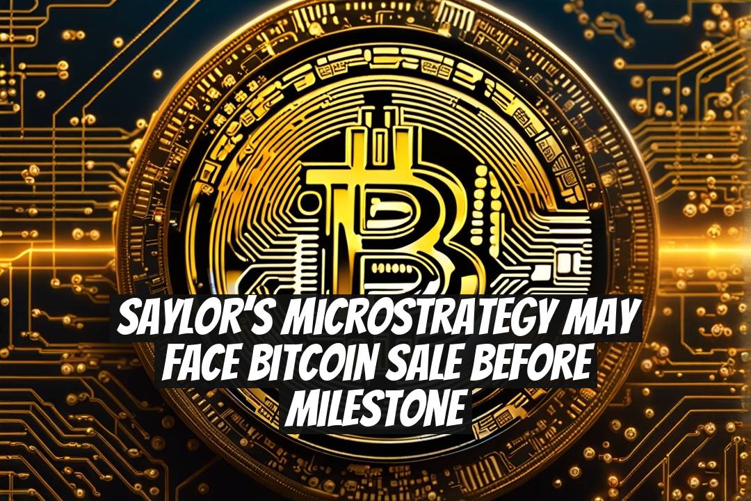 Saylor’s MicroStrategy May Face Bitcoin Sale Before Milestone