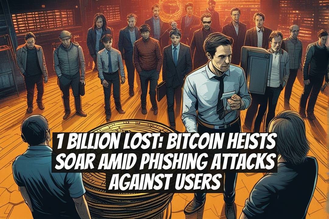 1 Billion Lost: Bitcoin Heists Soar Amid Phishing Attacks Against Users