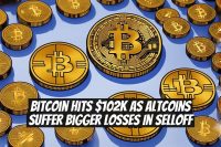 Bitcoin Hits $102K as Altcoins Suffer Bigger Losses in Selloff