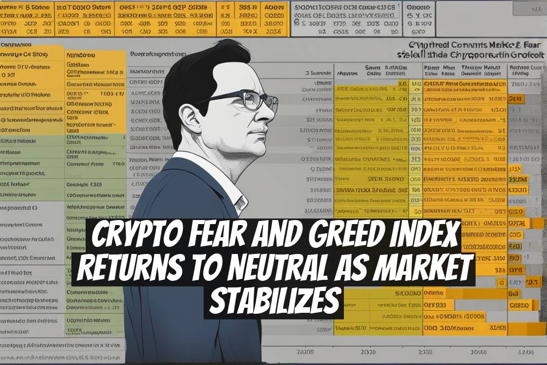 Crypto Fear and Greed Index Returns to Neutral as Market Stabilizes