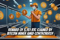 Reward of 3.151 BTC Claimed by Bitcoin Miner Amid Controversy
