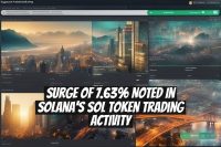 Surge of 7.63% Noted in Solana's SOL Token Trading Activity