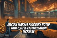 Bitcoin Market Recovery Noted with 0.87% Capitalization Increase