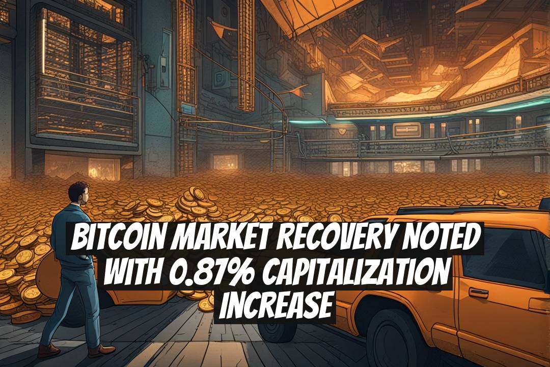 Bitcoin Market Recovery Noted with 0.87% Capitalization Increase