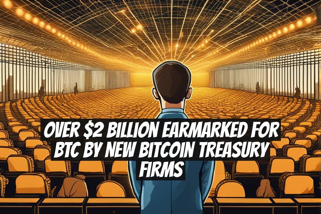 Over $2 Billion Earmarked for BTC by New Bitcoin Treasury Firms