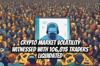 Crypto Market Volatility Witnessed with 106,815 Traders Liquidated