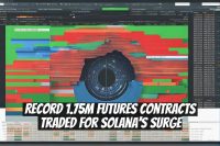 Record 1.75M Futures Contracts Traded for Solana's Surge