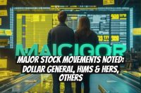 Major Stock Movements Noted: Dollar General, Hims & Hers, Others