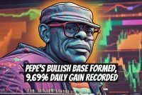 PEPE's Bullish Base Formed, 9.69% Daily Gain Recorded