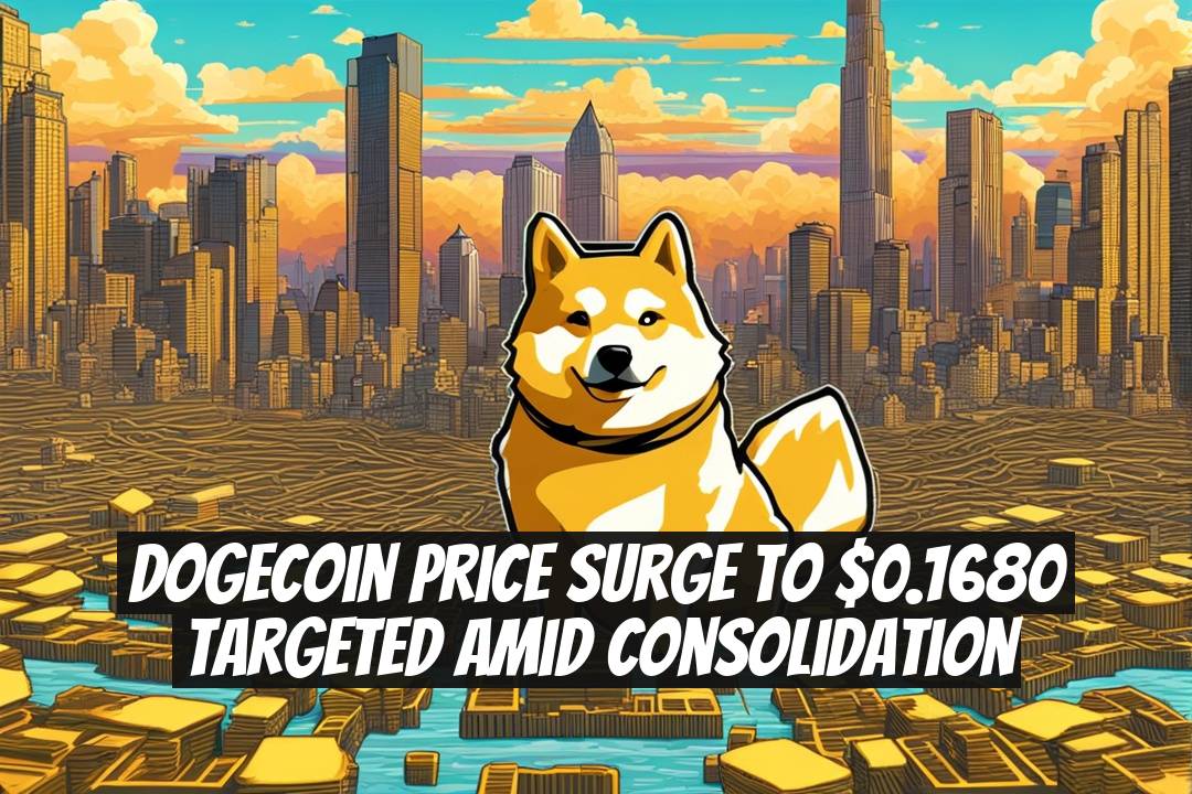 Dogecoin Price Surge to $0.1680 Targeted Amid Consolidation
