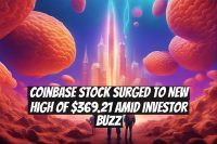 Coinbase Stock Surged to New High of $369.21 Amid Investor Buzz