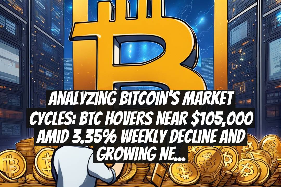 Analyzing Bitcoin's Market Cycles: BTC Hovers Near $105,000 Amid 3.35% Weekly Decline and Growing Network Activity