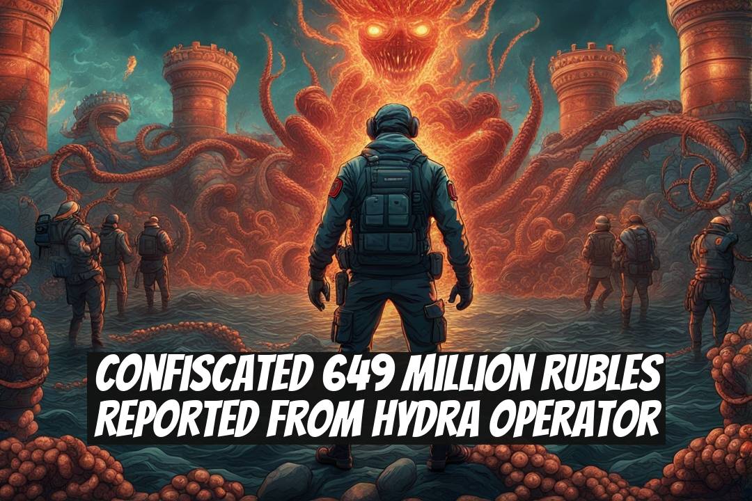 Confiscated 649 Million Rubles Reported from Hydra Operator