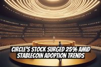 Circle's Stock Surged 25% Amid Stablecoin Adoption Trends